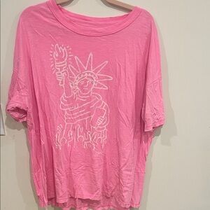 Aerie Pink Short Sleeve Tee